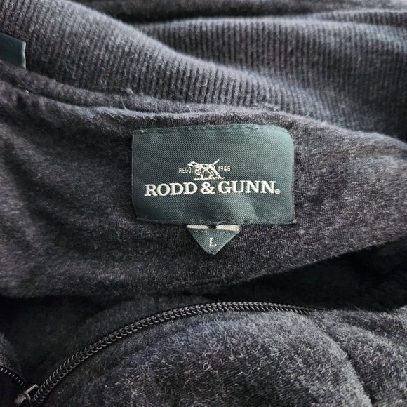 Rodd & Gunn Men's Size L Charcoal Gray Birch Hill Quilted Jacket - Picture 3 of 9